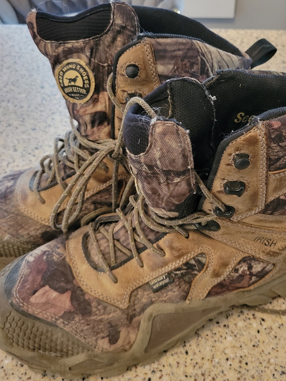 Irish Setter Mens HUNT Boots Waterproof SZ 9.5